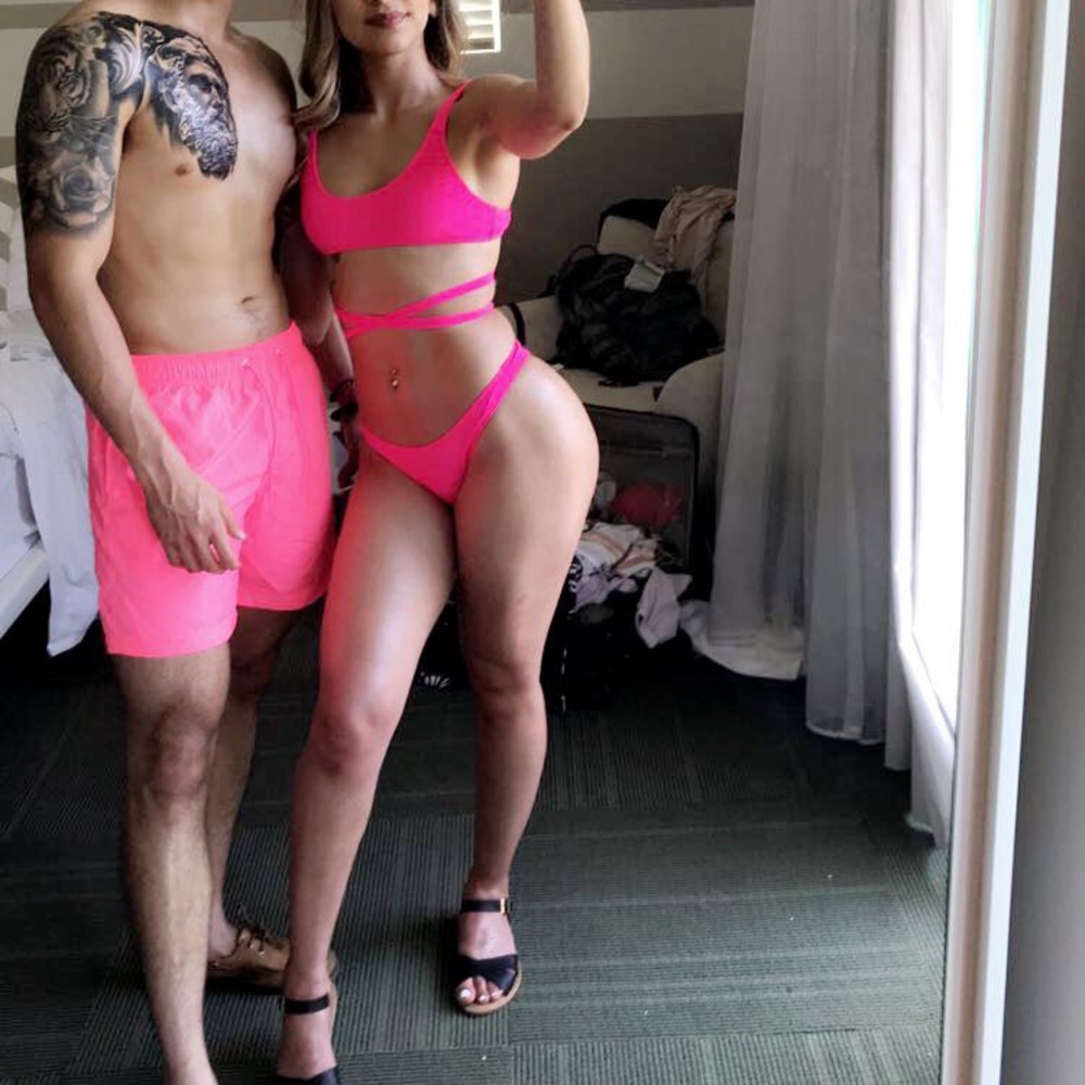 Hot Pink Miami Vibes Bikini